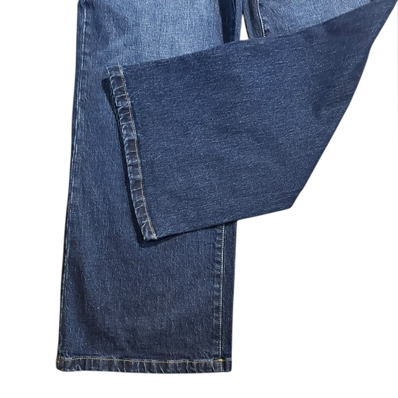 FREE ASSEMBLY High Rise wide leg stretch jeans size 12 - 
32.5” inseam - NWT! - Picture 5 of 12